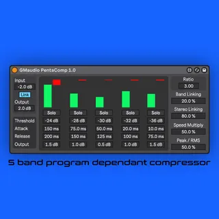 GMaudio PentaComp screenshot