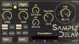 Sample Delay screenshot