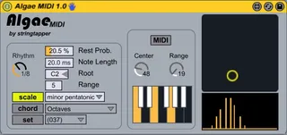 Algae MIDI screenshot