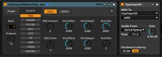 HydrasynthEssentials screenshot