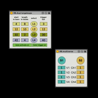 RB.4arrangeloops and RB.multiverse screenshot