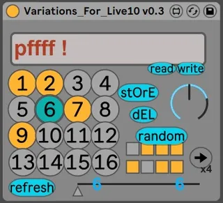 Variations For Live screenshot