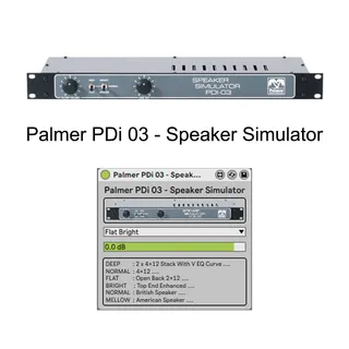 Palmer PDi 03 - Speaker Simulator screenshot