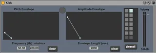 Kick M4L screenshot