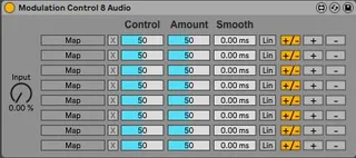 Modulation Control 8 Audio screenshot