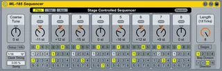 ML-185 Stage Controlled Sequencer screenshot