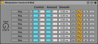 Modulation Control 8 Midi screenshot