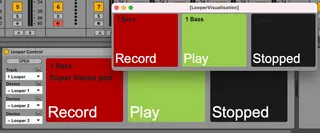 Multi-Looper Visuals and Window screenshot