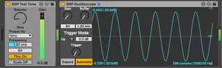 DSP Test Tone screenshot