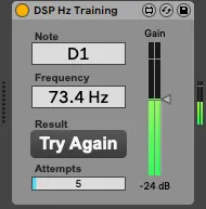 DSP Hz Ear Training screenshot