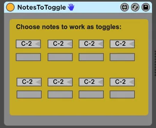 NotesToToggle screenshot
