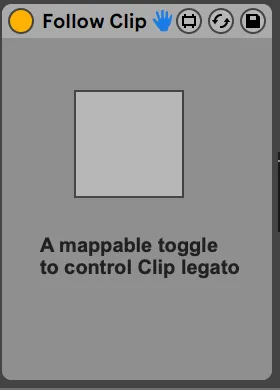 Mappable Clip Legato screenshot