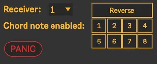 Nularseq Receiver screenshot