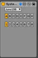 Roland System 8 Preset screenshot