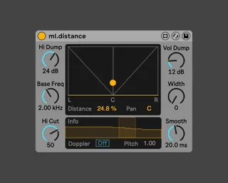 ml.Distance doppler screenshot