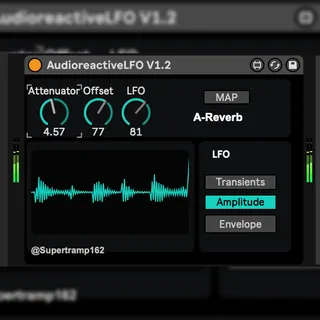 Audioreactive LFO screenshot