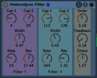 Heterodyne Filter screenshot