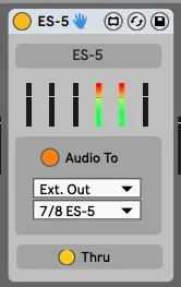 Expert Sleepers ES-5 encoder device screenshot