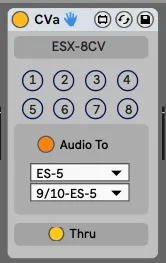 Expert Sleepers ESX-8CV encoder device screenshot