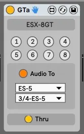 Expert Sleeper ESX-8GT encoder device screenshot