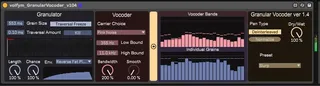 Granular Vocoder screenshot