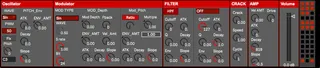 FM percussion screenshot