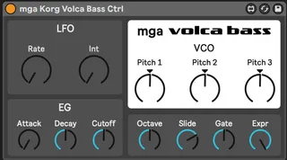 Korg Volca Bass Ctrl screenshot