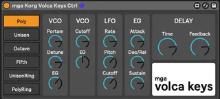 Korg Volca Keys Ctrl screenshot