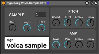 Korg Volca Sample Ctrl screenshot
