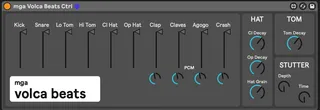 Korg Volca Beats Ctrl screenshot
