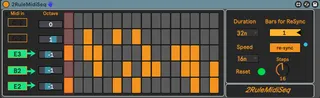 2RuleMidiSeq screenshot