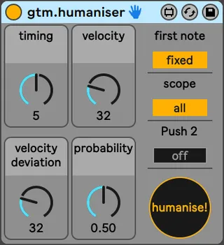 gtm.humaniser screenshot