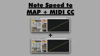 Note Speed to MIDI CC screenshot