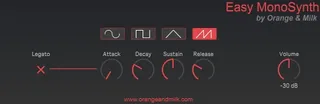 Easy MonoSynth screenshot