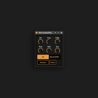 Microsatellite - Delay Buffer Stutter Glitch screenshot