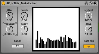 Metallicizer screenshot