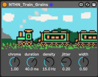 Train Grains Granular Synth screenshot