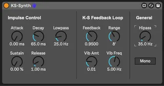 KS Synth2 screenshot