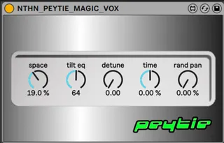 Magic Vox Synthesizer screenshot