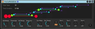 Fractal Note Echo4 screenshot