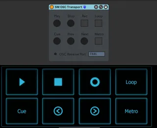 SM OSC Transport screenshot