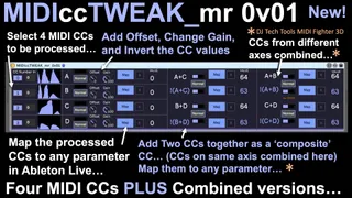 MIDIccTWEAK mr screenshot