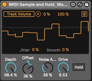 Modified MIDI Sample and Hold screenshot