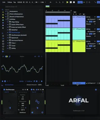 Oscilloscope screenshot