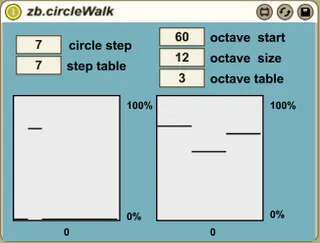 zb.circleWalk screenshot