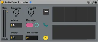 Audio Event Extractor screenshot