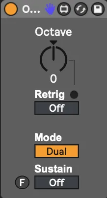 MIDI Octaver screenshot