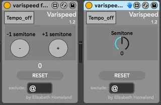 Varispeed for Ableton Live screenshot