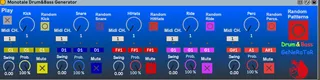 Monotale DrumandBass Generator screenshot