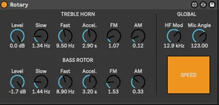 Rotary Speaker screenshot